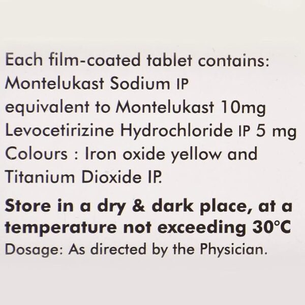 Allercet-M Tablet 1*10 - Image 3