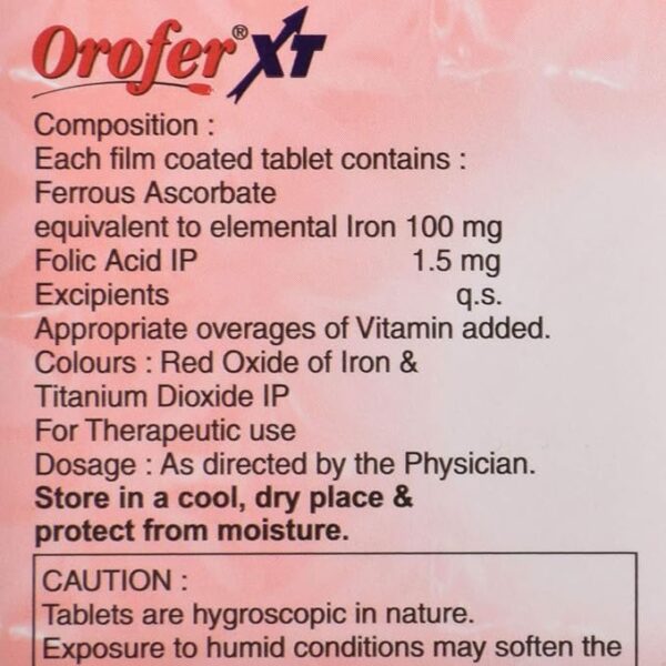 Orofer XT Tablet 1*15 - Image 2
