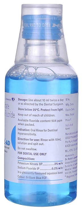 Senquel-AD Desensitising Mouthwash with Potassium Nitrate & Sodium Fluoride 100ml - Image 3