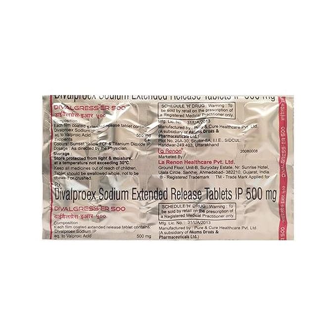 Divalgress ER 500 Tablet - Image 2