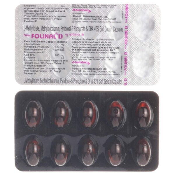 Folinal D Soft Gelatin Capsule - Image 4