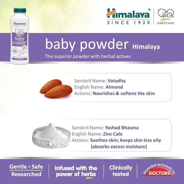 HIMALAYA BABY POWDER 1* 50GM - Image 3