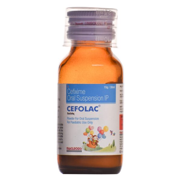 Cefolac 100 Oral Syp 30ml - Image 2