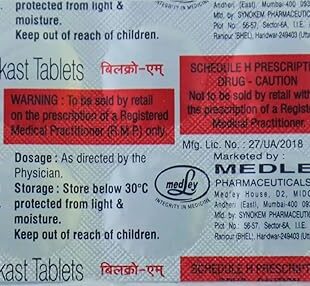 Bilkro M 20mg/10mg Tablet