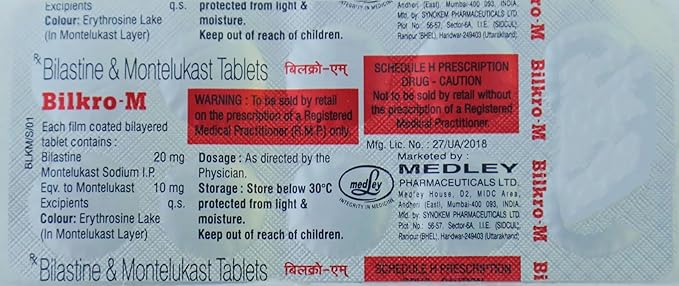 Bilkro M 20mg/10mg Tablet