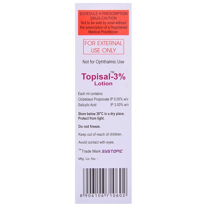 Topisal 3% Lotion 50ml - Image 3