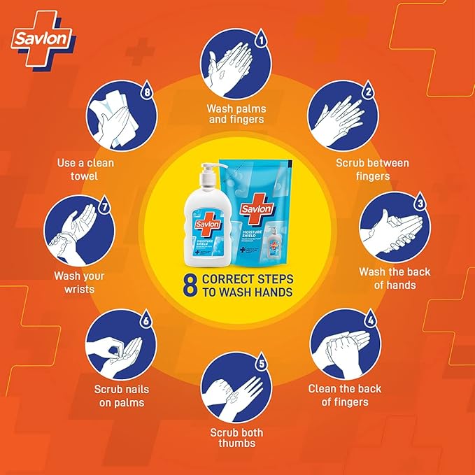 Savlon Handwash 200ml pump + 175ml - Image 2