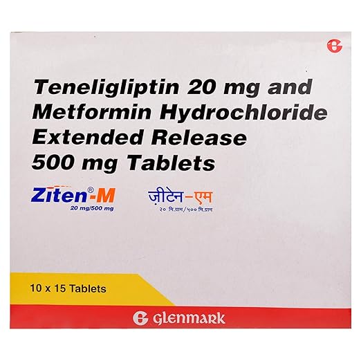 Ziten-M 500mg/20mg Tablet ER