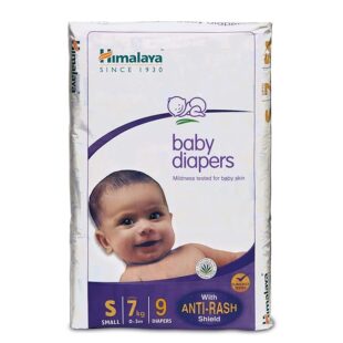 HIMALAYA BABY DIAPERS (S) 1*9PIC