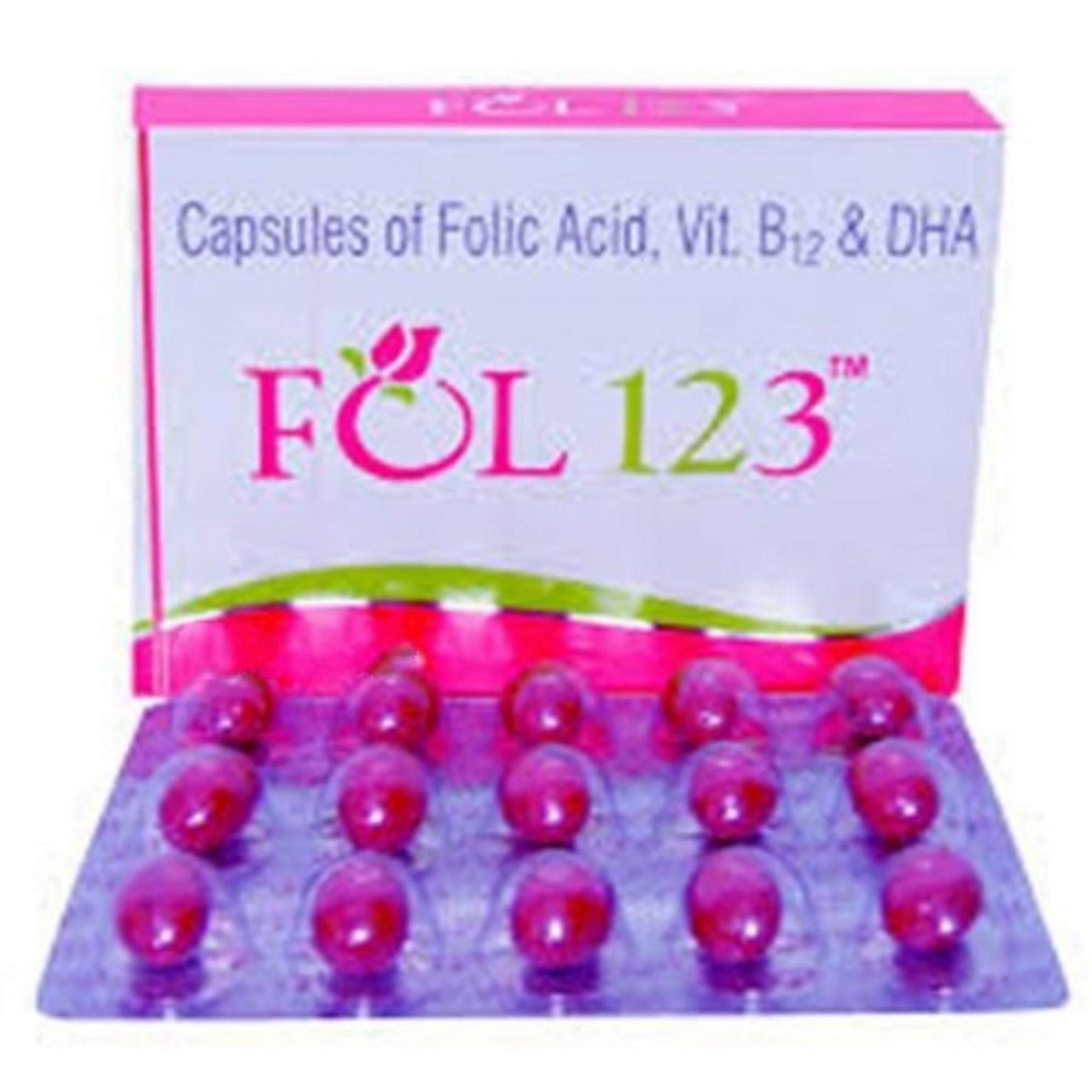 Fol 123 Soft Gelatin Capsule