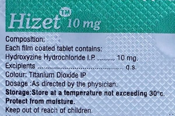 Hizet 10mg Tablet 1*10