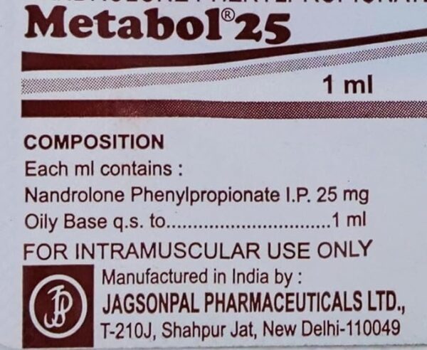 Metabol 25 Injection