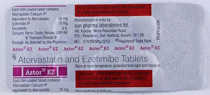Aztor EZ 20mg/10mg Tablet 1*10