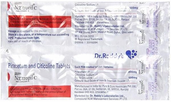 Nootropil C Tablet 1*10 - Image 3