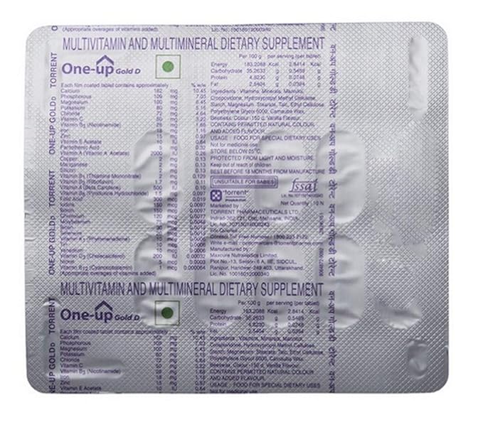 One-UP Gold D Tablet - Image 3