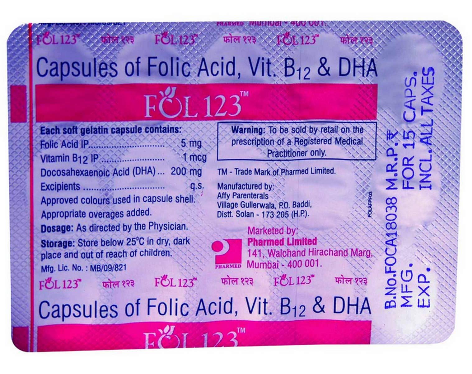 Fol 123 Soft Gelatin Capsule - Image 3