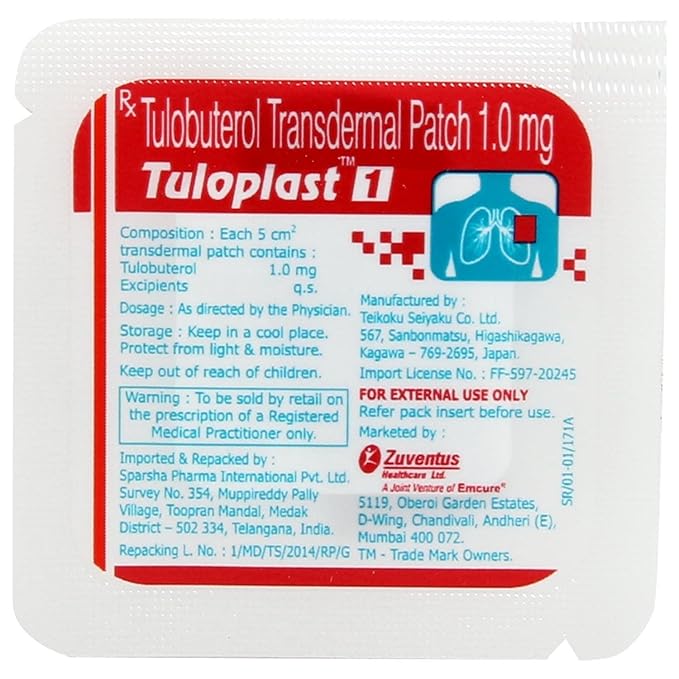 TULOPLAST 1MG PATCH 1*1 - Image 3