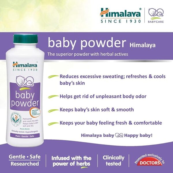 HIMALAYA BABY POWDER 1* 50GM - Image 4