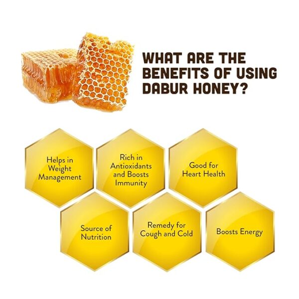 DABUR HONEY 1*100GM - Image 3