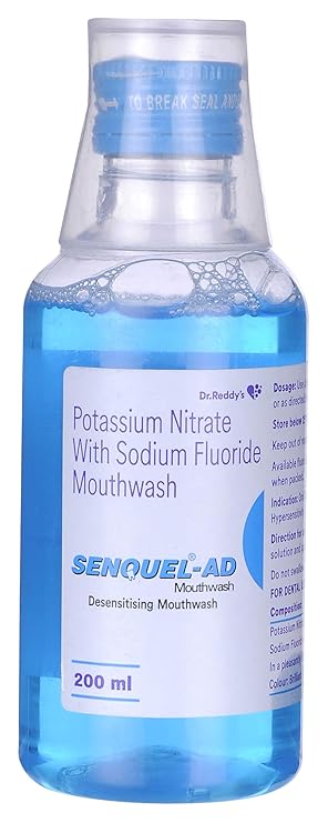 Senquel-AD Desensitising Mouthwash with Potassium Nitrate & Sodium Fluoride 100ml