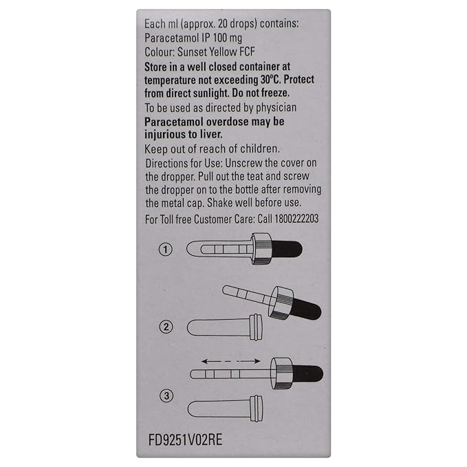 Calpol Paediatric Drops Peppermint 15ml - Image 7