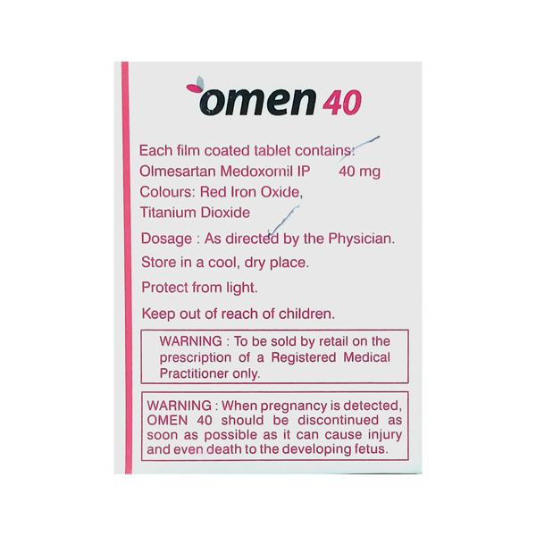 Omen 40 Tablet 1*10 - Image 2