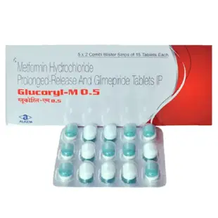 Glucoryl-M 0.5 mg Tablet