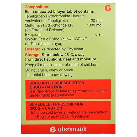 Zita-Met Plus1000mg/20mg Tablet ER - Image 6