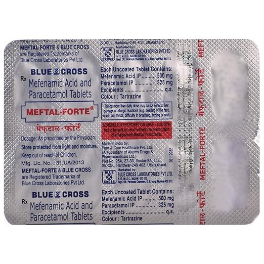 Meftal-Forte Tablet 1*10 - Image 3