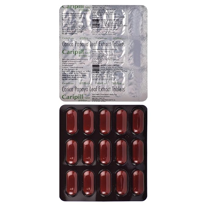 Caripill Carica Papaya Tablet 1*15 - Image 5