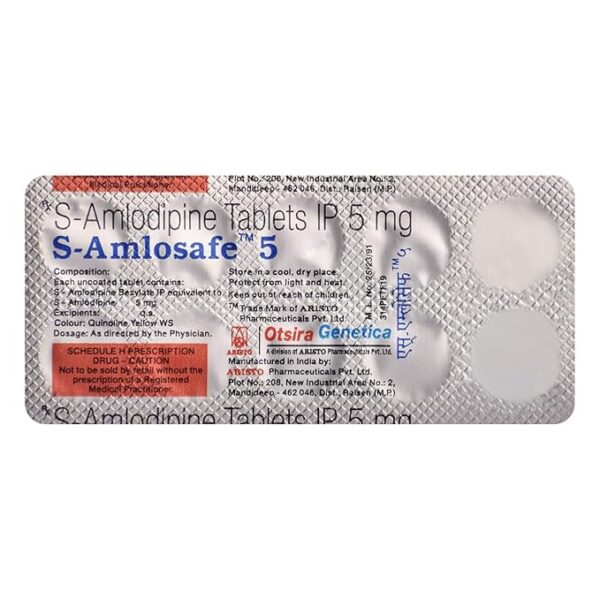 S-Amlosafe 5 Tablet - Image 3