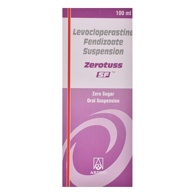 Zerotuss Oral Suspension Sugar Free Mango