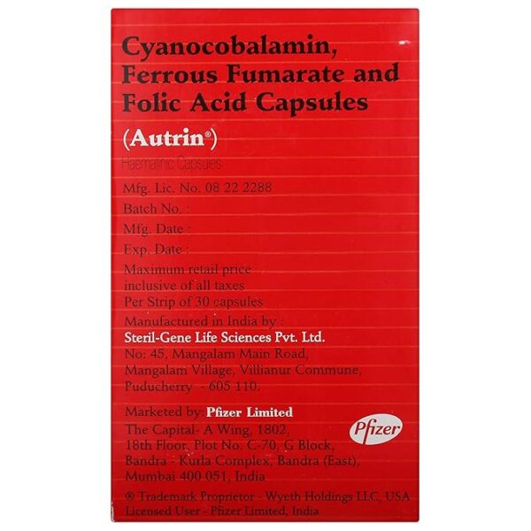 Autrin Capsule 1*30 - Image 2