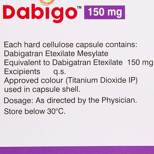 Dabigo 150 mg Capsule 1*10 - Image 2