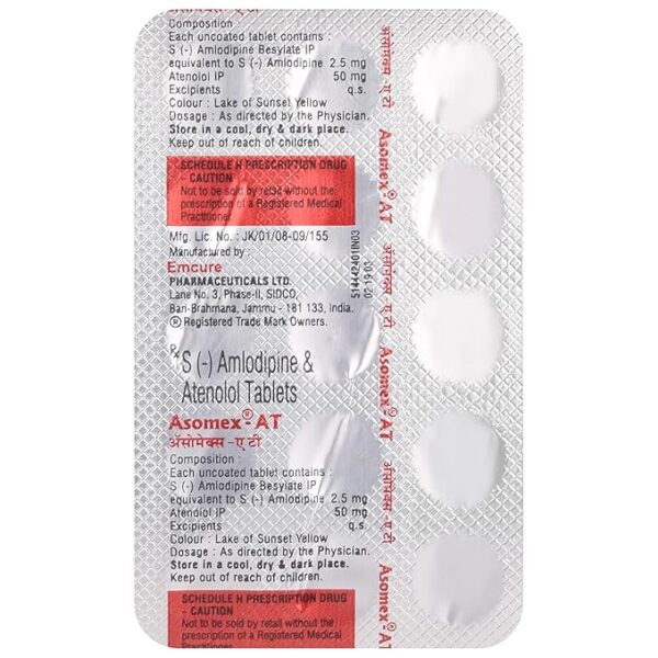 Asomex-AT Tablet 1*15 - Image 4