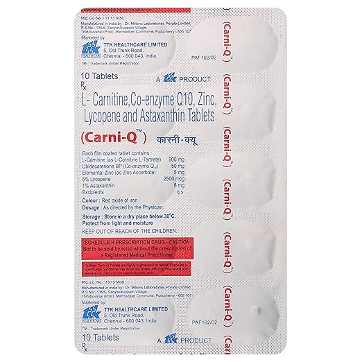 Carni-Q Tablet 1*10 - Image 5