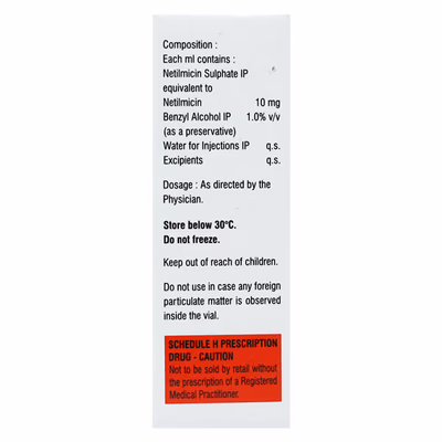 Netromax 10mg Injection 1*1ML - Image 3