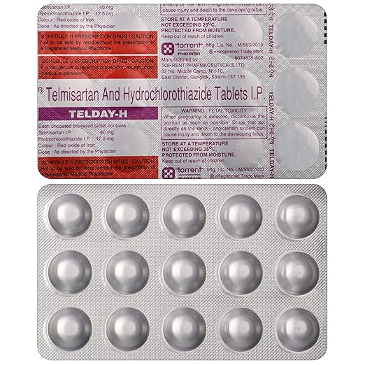 Telday-H 40mg Tablet - Image 2