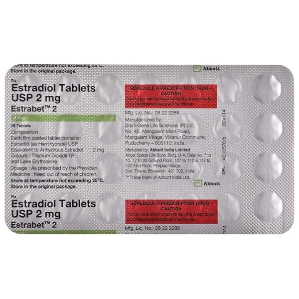 Estrabet 2 Tablet - Image 5