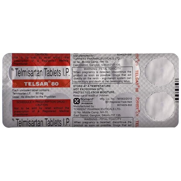 Telsar 80 Tablet - Image 2