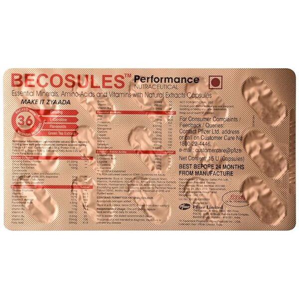 Becosules Performance Capsule - Image 5