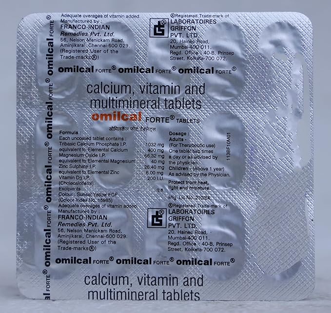 Omilcal Forte Tablet - Image 4