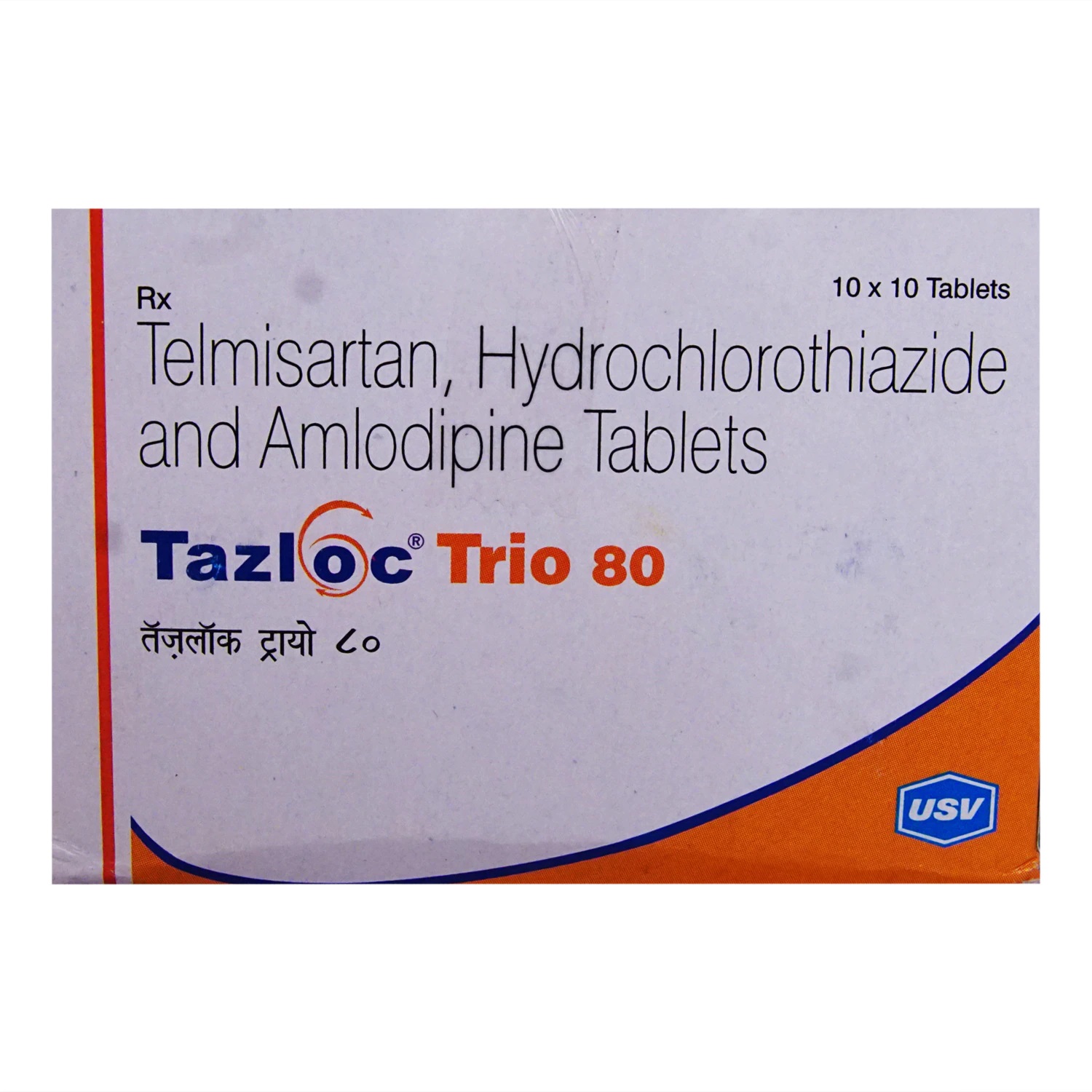 Tazloc Trio 80mg Tablet