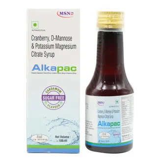 Alkapac Sugar Free Cardamom Syrup 1*100ml