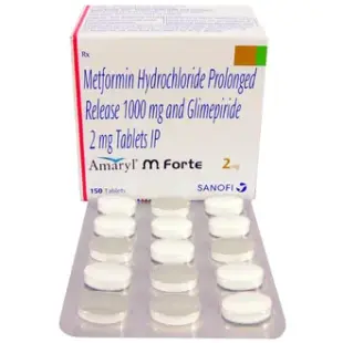 Amaryl M Forte 2 Tablet 1*15