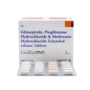 Amaryl MP 2 mg Tablet 1*20