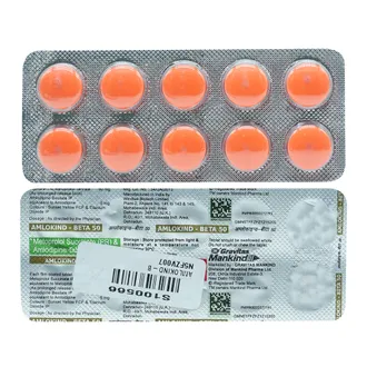 Amlokind Beta 50 Tablet 1*10
