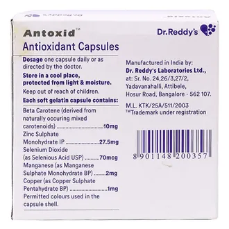 Antoxid Capsule 1*30 - Image 3