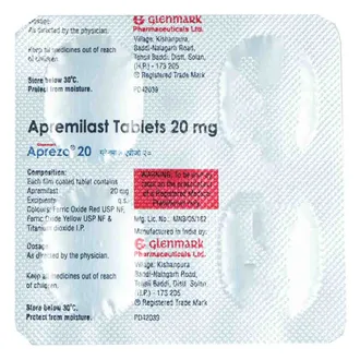 Aprezo 20 Tablet 1*4 - Image 3