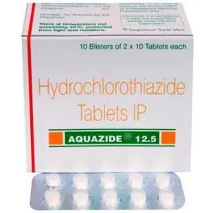 Aquazide 12.5 Tablet 1*10